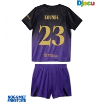 Barcelona Jules Kounde #23 Gostujuci Dres za djecu 2026-27 Kratak Rukav (+ Kratke hlače)